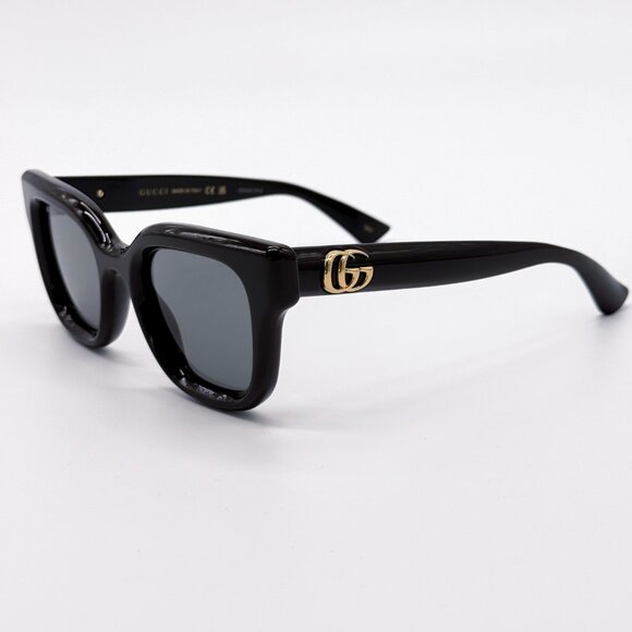 NEW GUCCI GG1828S	004 SHINY SOLID BROWN WOMEN SUNGLASSES GUCCI main image 5